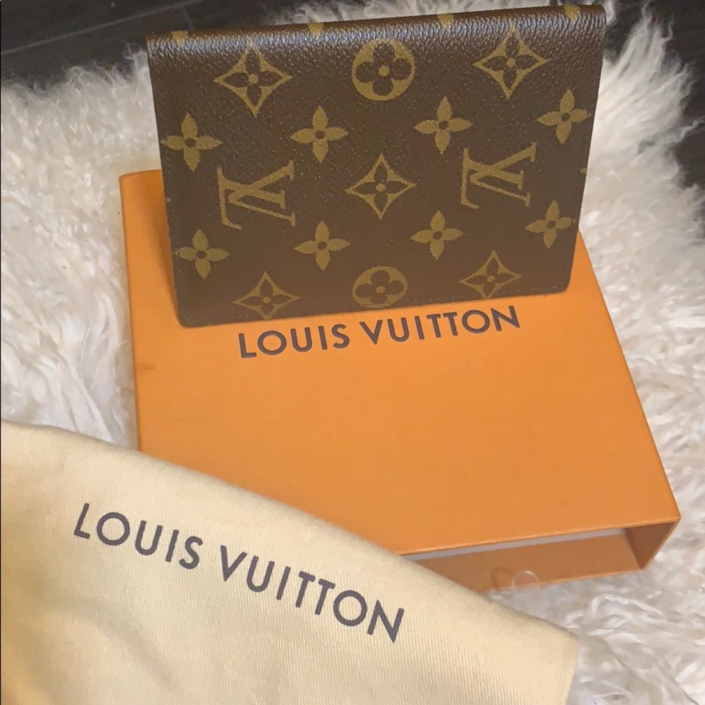 Louis Vuitton Brown Monogram passport holder